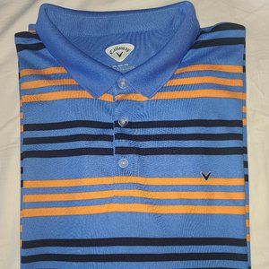 Callaway Swing Tech Stripe Polo